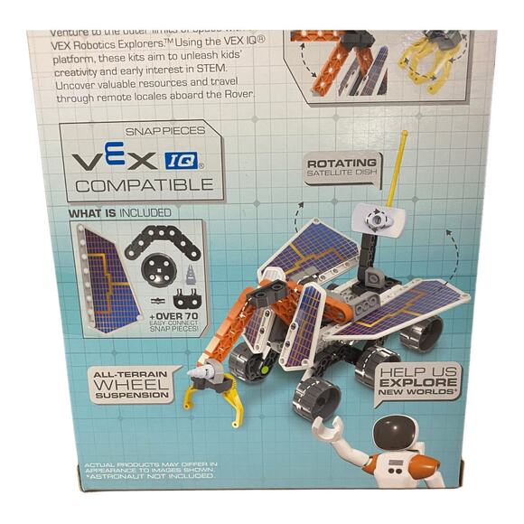 Hexbug Vex Robotics Rover Explorer STEM Starter Construction Kit 70+ Pieces New - Picture 9 of 9